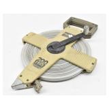 KeESON 200-Foot Nylon-Coated Steel Tape Measure,
