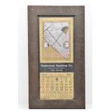 December 1932 Neveda Henderson Banking Framed