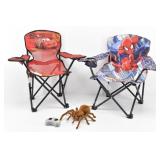 Kids Folding Camp Chairs & R/C Tarantula