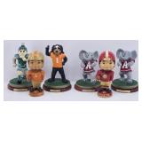 (6) Collectible Sport Figurines / Bobble Heads...