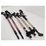 Trekking Poles: 2-REI Summit, 2-Swiss Gear...