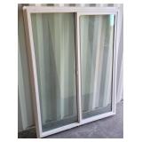White Vinyl Sliding Window Dual Pane 48"x60"