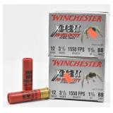 (25rd) 12 ga 3.5' BB WINCHESTER Shotshells Ammo