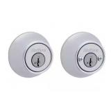 Kwikset 665 Double Cylinder Deadbolt Satin Chrome