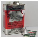 Coleman Fuel approx. 3/4 Full, Mantels & Funnel