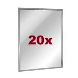 (20) Commercial Mirrors / Wall Tile Panels 18x24'
