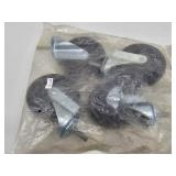 (Set of 4) Caster Wheels 4"