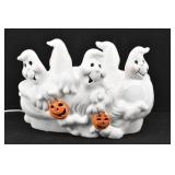 Ceramic Ghost Light Up Cany Dish Halloween