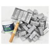 Lead Ingots 51+ lbs. w/ Casting Mold & Flux