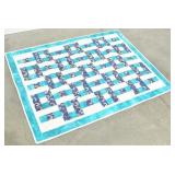 Happy Hopscotch Quilt 56" x 42"