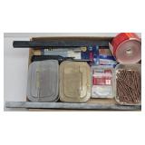 Screws, Jigsaw Blades, 2-Magnetic Bars, Nut Driver