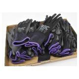 Work Gloves Size Small, Purple