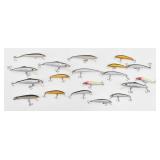 (18) Fishing Lures / Stick Baits: Rapala & Others