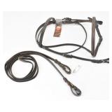 GeoLogic Leather Bridal & Reins NEW