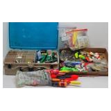 Jumbo Lot of Fishing Tackle & Lure Making Supplies