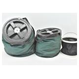 (2) Soft Store Pet Food Containers & Collapsible