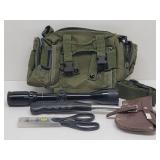 Tactical Fanny Pack, Coleman Camp Hatchet, ...