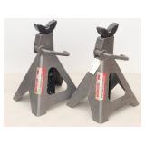 (2) Pittsburgh 6 Ton Jack Stands Automotive