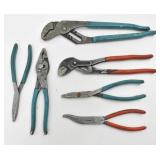 Knipex Cobra & S-Nose Pliers, W/ Channel Lock