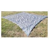 Light Gray Square Shade Cloth 18