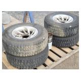 Set of 4 Cooper Discoverer M+S Tires & Ford Rims