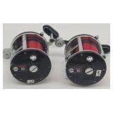 (2) Penn 10 Bait Casting FIshing Reels