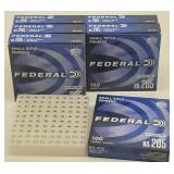 (600ct) Federal Small Rifle Primers #205