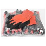 Nitrile-Coated Fabric Work Gloves ï¿½ Size M