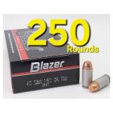 (250rd) 40 S&W TMJ BLAZER Ammo