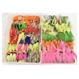 (120 +) Large Fishing Jigs w Case