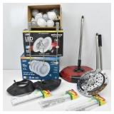 Light Bulbs, Light Fixtures, Inner Tubes, Push