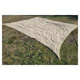 Beige Outdoor Sun Shade Sail 18