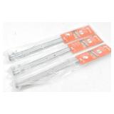 (3) Richelieu 22" Center Drawer Slides (NEW)