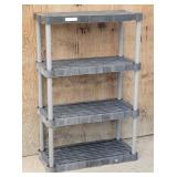 Rubbermaid Shelf Unit 4 Shelves 55" T