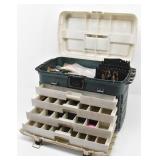 Plano 5 Drawer Fishing Tackle Box w/ Contents