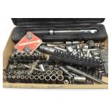 Cornwell, Craftsman 1/4" & 3/8" Sockets, Racks...