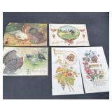 Vintage Thanksgiving postcards