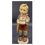 Large homo like figurine 8 1/2 inch tall