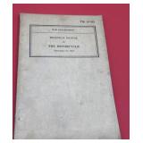 War Department Motorcycle Technical manual