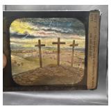 Antique glass stereo optic slides some do you