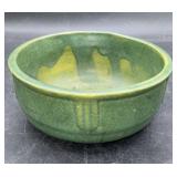 Vintage pottery bowl 4 1/2 inches wide, minor