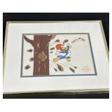 Serigraph Woody woodpecker Walter Lantz
