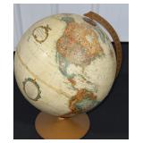 Vintage world globe