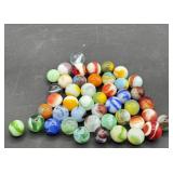 Bag of marbles some Glow