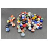 Bag of marbles some glow