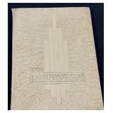 1937 Mansfield high school yearbook