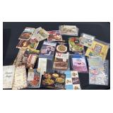 Large amount of vintage cookbook/recipes