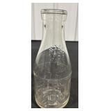 Glass milk Bottle