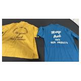 Vintage bowling shirts, Crawford lanes