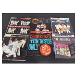 Vintage records, Chubby Checker, the platters and